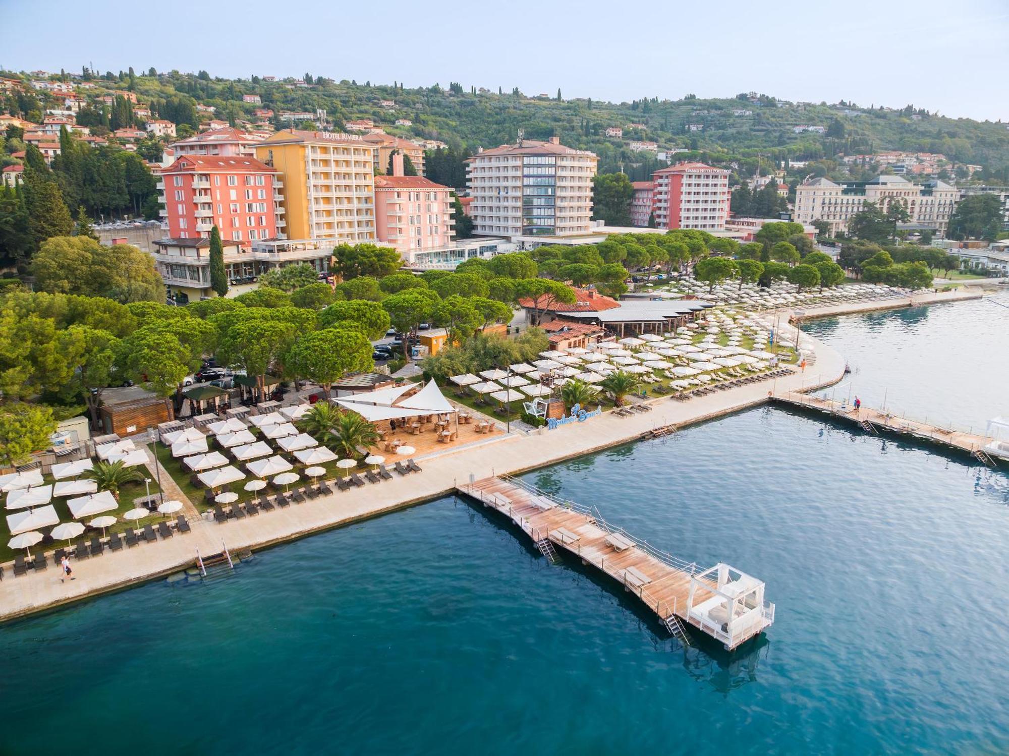 Hotel Slovenija - Terme & Wellness Lifeclass Portoroz Luaran gambar View of Port of Ohrid